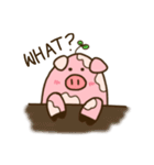 Mumu The chubby pig (English ver.)（個別スタンプ：11）