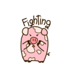 Mumu The chubby pig (English ver.)（個別スタンプ：15）