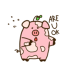 Mumu The chubby pig (English ver.)（個別スタンプ：16）