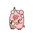 Mumu The chubby pig (English ver.)（個別スタンプ：17）