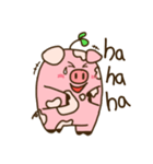 Mumu The chubby pig (English ver.)（個別スタンプ：20）