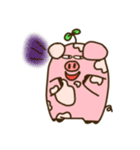 Mumu The chubby pig (English ver.)（個別スタンプ：21）