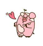 Mumu The chubby pig (English ver.)（個別スタンプ：22）