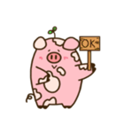 Mumu The chubby pig (English ver.)（個別スタンプ：23）