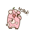 Mumu The chubby pig (English ver.)（個別スタンプ：29）