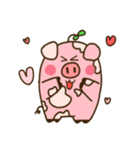 Mumu The chubby pig (English ver.)（個別スタンプ：30）