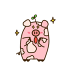 Mumu The chubby pig (English ver.)（個別スタンプ：31）