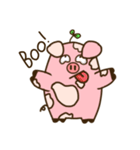 Mumu The chubby pig (English ver.)（個別スタンプ：32）