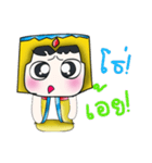 Hi！ My name is Kazuki. ^_^（個別スタンプ：7）