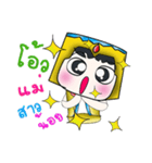 Hi！ My name is Kazuki. ^_^（個別スタンプ：27）