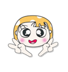 Hello！ My name is Nana. ^_^（個別スタンプ：37）