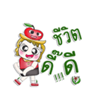 Mr. Jonatan. Love apple！ ^__^（個別スタンプ：6）