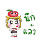 Mr. Jonatan. Love apple！ ^__^（個別スタンプ：9）