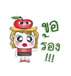 Mr. Jonatan. Love apple！ ^__^（個別スタンプ：12）