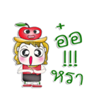 Mr. Jonatan. Love apple！ ^__^（個別スタンプ：16）