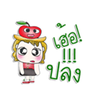 Mr. Jonatan. Love apple！ ^__^（個別スタンプ：21）