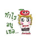 Mr. Jonatan. Love apple！ ^__^（個別スタンプ：26）