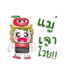 Mr. Jonatan. Love apple！ ^__^（個別スタンプ：33）