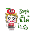 Mr. Jonatan. Love apple！ ^__^（個別スタンプ：38）