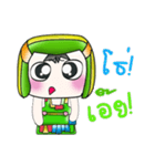 My name is PaPa. Hello！（個別スタンプ：7）