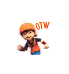 BoBoiBoy Galaxy（個別スタンプ：7）