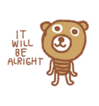 iBrown CuteBear（個別スタンプ：1）