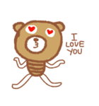 iBrown CuteBear（個別スタンプ：2）