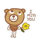 iBrown CuteBear（個別スタンプ：5）