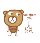 iBrown CuteBear（個別スタンプ：6）