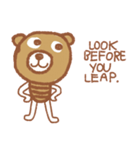 iBrown CuteBear（個別スタンプ：8）