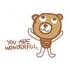 iBrown CuteBear（個別スタンプ：9）