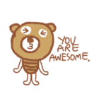 iBrown CuteBear（個別スタンプ：30）