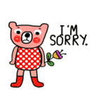 Polka Bear ; Creative Bear（個別スタンプ：2）