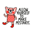 Polka Bear ; Creative Bear（個別スタンプ：5）