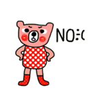 Polka Bear ; Creative Bear（個別スタンプ：12）