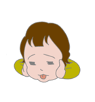 curly baby girl（個別スタンプ：12）