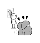 I CANT DRAW（個別スタンプ：7）