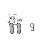I CANT DRAW（個別スタンプ：8）