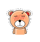 Little Orange Bear（個別スタンプ：4）