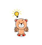 Little Orange Bear（個別スタンプ：5）