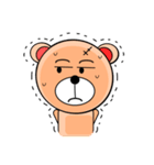 Little Orange Bear（個別スタンプ：6）