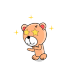 Little Orange Bear（個別スタンプ：12）