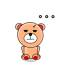 Little Orange Bear（個別スタンプ：34）