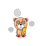 Little Orange Bear（個別スタンプ：36）