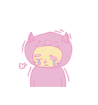 pinkpigman（個別スタンプ：8）