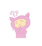 pinkpigman（個別スタンプ：9）