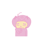 pinkpigman（個別スタンプ：13）