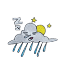 私の名前は雨です（個別スタンプ：9）