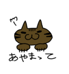 きじとらねこ！キンアオ（個別スタンプ：35）