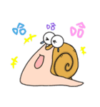 a little snail（個別スタンプ：3）